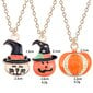 3-Pack Pumpkin Hat Riipus Halloween kaulakoru hinta ja tiedot | Naamiaisasut | hobbyhall.fi