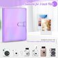 128 Pocket Mini Album (Nebula Purple) Fuji Printeroil -maalille hinta ja tiedot | Toimistotarvikkeet | hobbyhall.fi