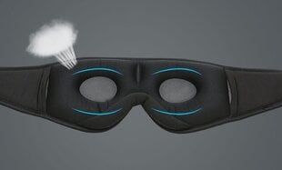 Sleep Mask, 3D Enhanced Bluetooth Sleep, Naisten silmänaamio (vaaleanpunainen) hinta ja tiedot | Naamiaisasut | hobbyhall.fi