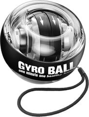 Wrist Trainer Ball Auto-Start Ranteenvahvistin Gyro Ball-musta hinta ja tiedot | Älykellojen ja aktiivisuusrannekkeiden lisätarvikkeet | hobbyhall.fi