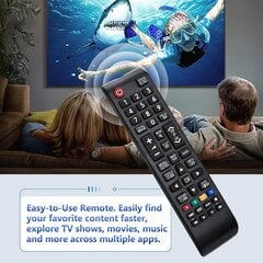 Yleiskaukosäädin Samsung Smart TV:lle BN59-01175N AA59-00603A AA59-00741A AA59-00743A yhteensopiva kaikkien Samsungin kaukosäätimen kanssa hinta ja tiedot | Hiusvärit | hobbyhall.fi