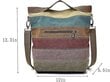 Naisten Olkalaukut Canvas Hobo Käsilaukut Monivärinen Casual Messenger Bag Top hinta ja tiedot | Naisten käsilaukut | hobbyhall.fi