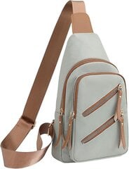 Nopeat ostokset Naisten Sling Bag Rinta Päiväreppu Crossbody Casual Reppu Kevyet olkalaukut matkaurheiluun Juoksu Vaellus hinta ja tiedot | Naisten käsilaukut | hobbyhall.fi