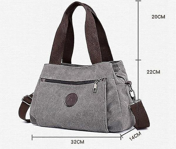 Canvas Bag Hobo Bags Käsilaukut Naisten Naisten Olkalaukut hinta ja tiedot | Naisten käsilaukut | hobbyhall.fi