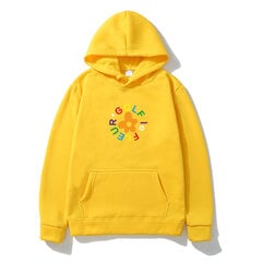 (Kelta-aasialainen kokoL）Golf Wang Flower Boy Cat Rap Music Miesten huppari hinta ja tiedot | Miesten puserot ja hupparit | hobbyhall.fi