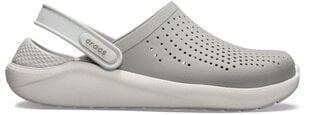 Crocs™ vapaa-ajan kengät LiteRide Clog, harmaa 38,5 891003200 hinta ja tiedot | Naisten sandaalit ja tossut | hobbyhall.fi