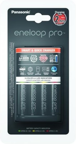 Panasonic eneloop Basic Battery Charger 1-4 AA hinta ja tiedot | Paristolaturit | hobbyhall.fi