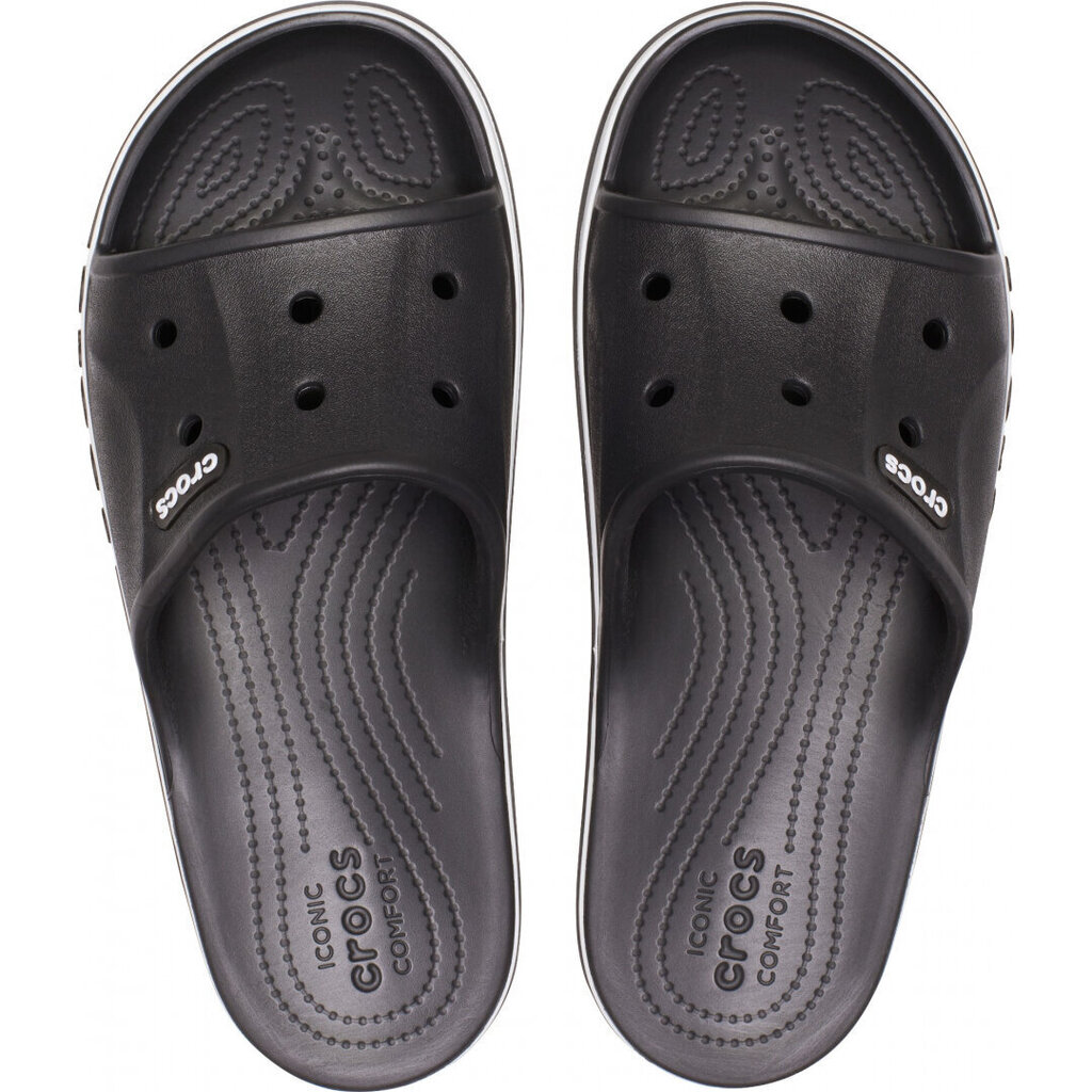 Crocs™ vapaa-ajan kengät Bayaband Slide, musta hinta ja tiedot | Naisten sandaalit ja tossut | hobbyhall.fi