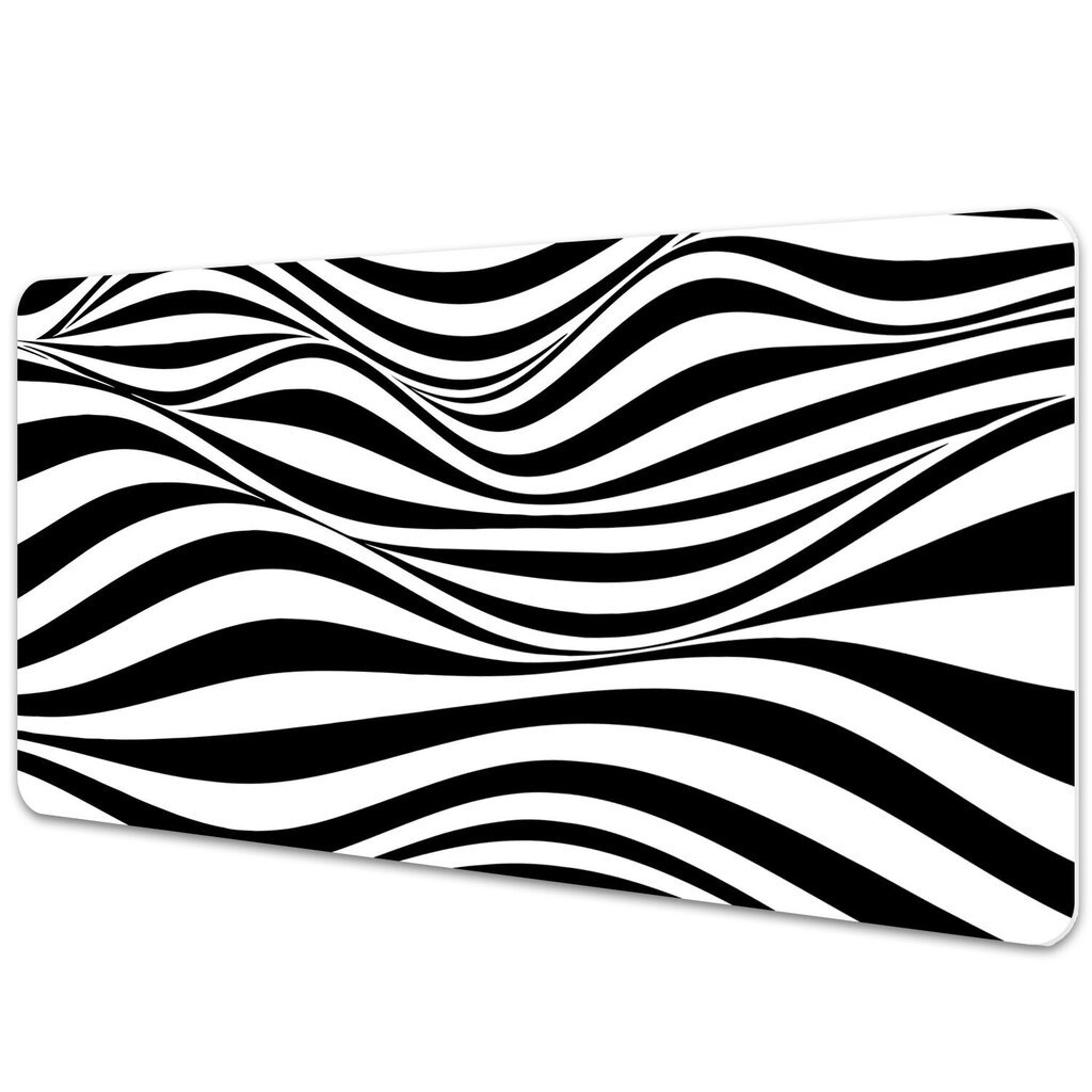 Decormat Black and White Waves hinta ja tiedot | Hiiret | hobbyhall.fi