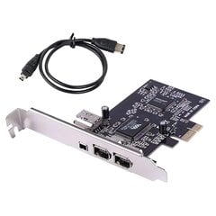 Pcie Firewire Card Windows 10 eli 1394 Pci Express -ohjain hinta ja tiedot | Puhelimen lisätarvikkeet | hobbyhall.fi