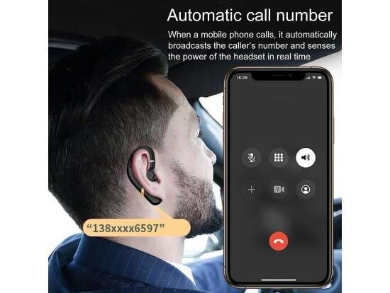 kpl X9 korvakoukku Bluetooth 5.0 Ipx7 vedenpitävät langattomat kuulokkeet hinta ja tiedot | Kuulokkeet | hobbyhall.fi