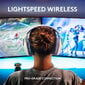 Logitech G435 LIGHTSPEED ja langattomat Bluetooth-pelikuulokkeet - Kevyet over-ear-kuulokkeet, sisäänrakennetut mikrofonit, 18 tunnin akku, yhteensopiva Dolby Atmos, PC, PS4, PS5, Mobile, Musta kanssa hinta ja tiedot | Kuulokkeet | hobbyhall.fi