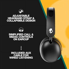 Skullcandy Grom XT Bluetooth-kuulokkeet lapsille, musta hinta ja tiedot | Kuulokkeet | hobbyhall.fi