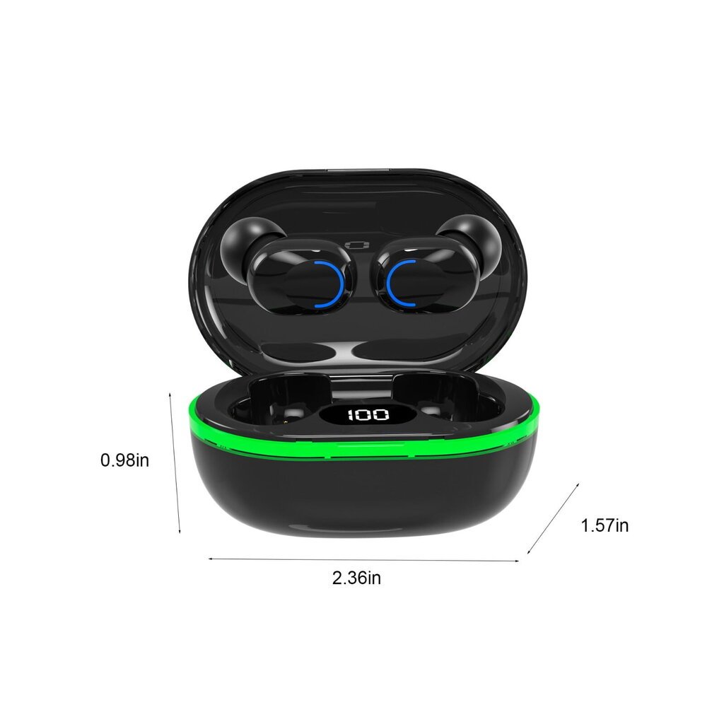 Lzobxe Bluetooth-nappikuulokkeet langattomat minikuulokkeet Bluetooth langattomat stereot Bluetooth-yhteensopivat 5.1-kuulokkeet HiFi-stereoääni langattomat mini-korvakuulokkeet matkapuhelimeen hinta ja tiedot | Kuulokkeet | hobbyhall.fi