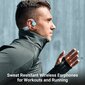 Bone Conduction -kuulokkeet Bluetooth 5.0, langattomat avoimet korvakuulokkeet sisäänrakennetulla mikrofonilla, vedenpitävät kuulokkeet, hienkestävät urheilukuulokkeet juoksemiseen, pyöräilyyn, patikointiin, kuntosalille, kiipeilyyn ja autolla ajamiseen hinta ja tiedot | Kuulokkeet | hobbyhall.fi