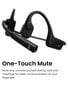 Shokz OpenComm2 Noise-Canceling Bone Conduction Stereo Bluetooth-kuuloke, musta hinta ja tiedot | Kuulokkeet | hobbyhall.fi