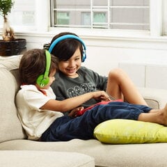 LilGadgets Untangled Pro Wireless Kids -kuulokkeet, On-Ear Bluetooth-taaperokuulokkeet sisäänrakennetulla mikrofonilla, vaivaton muotoilu, ei enää sotkeutuneita johtoja, täydellinen koululapsille, sininen hinta ja tiedot | Kuulokkeet | hobbyhall.fi