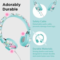 LilGadgets Untangled Pro Wireless Kids -kuulokkeet, On-Ear Bluetooth-taaperokuulokkeet sisäänrakennetulla mikrofonilla, vaivaton muotoilu, ei enää sotkeutuneita johtoja, täydellinen koululapsille, sininen hinta ja tiedot | Kuulokkeet | hobbyhall.fi