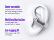 Bose Ultra Open Earbuds, langattomat Bluetooth Open Ear -kuulokkeet, musta hinta ja tiedot | Kuulokkeet | hobbyhall.fi