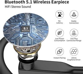 Kuuloke matkapuhelimen melua vaimentavalle kuulokkeelle ja mikrofonille Langattomat kuulokkeet Bluetooth-kuuloke 5.1 Hands Free -kuuloke CVC8 Yhteensopiva iPhone Androidin kanssa toimistokäyttöön hinta ja tiedot | Kuulokkeet | hobbyhall.fi