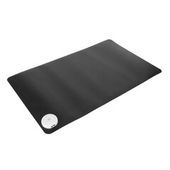 Lämmin Desktop Pad 3 lämmitystasoa Ajoitus Vesitiivis Suuri PU-nahkainen lämmitetty hiirimatto toimistoon 100?240V UK Plug hinta ja tiedot | Puhelimen lisätarvikkeet | hobbyhall.fi