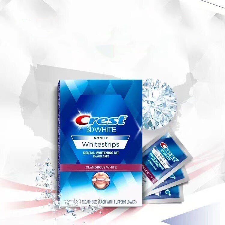 Crest 3d valkoiset hampaat Whitestrips 14 paria. hinta ja tiedot | Suuhygienia | hobbyhall.fi