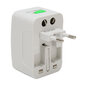 Travel Universal Adapter ABS Kannettava Wall International Plug Adapter Black 100? 10A hinta ja tiedot | Kuulokkeet | hobbyhall.fi