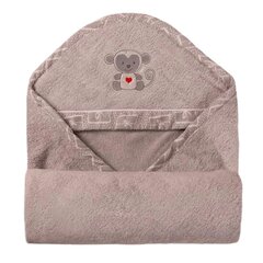 Vauvan pyyhe hupulla BabyMatex, beige hinta ja tiedot | Kylpyvälineet | hobbyhall.fi