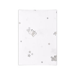 Lorelli lasten lakana Little Rabbits Grey, 150x100 cm hinta ja tiedot | Lorelli Koti ja keittiö | hobbyhall.fi