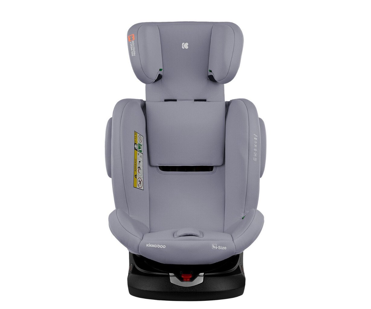 Auton istuin Kikka Boo i-Felix i-Size, 0-36 kg, Vaaleanharmaa hinta ja tiedot | Turvaistuimet | hobbyhall.fi