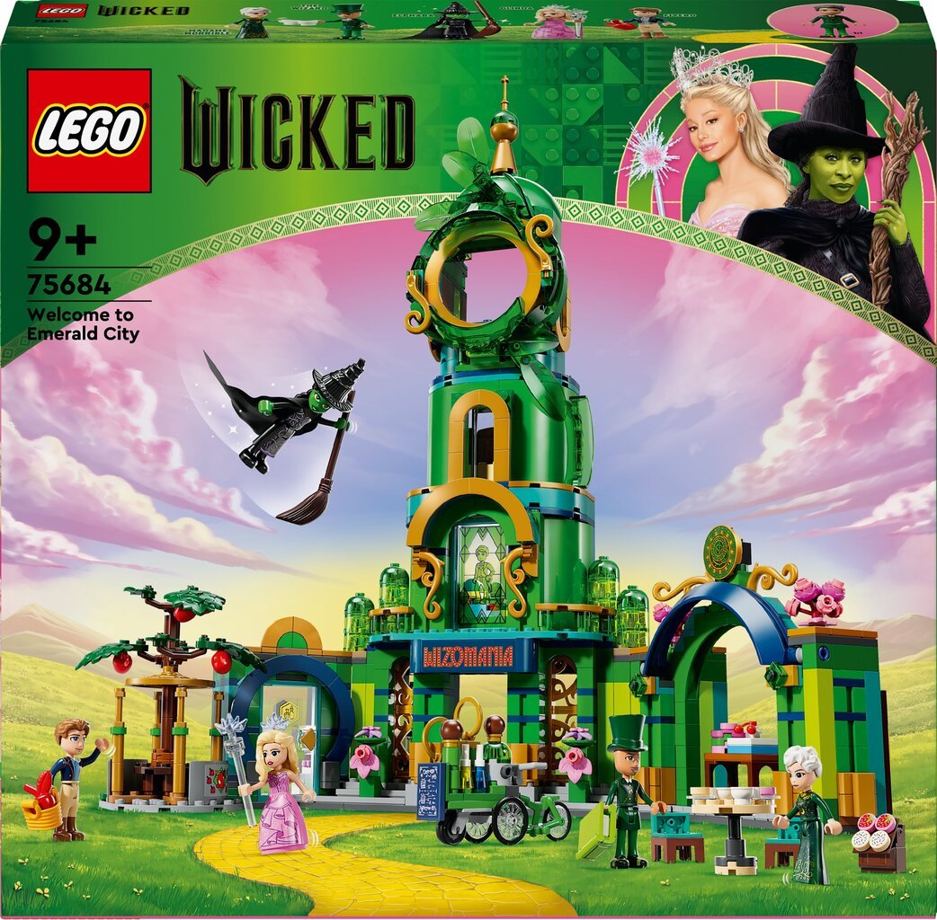 75684 LEGO® Wicked Sveiki atvykę į Emerald City hinta ja tiedot | LEGOT ja rakennuslelut | hobbyhall.fi