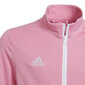 Adidas Entrada 22 HC5035 lasten vetoketjullinen villapaita, pinkki hinta ja tiedot | Jalkapallovaatteet ja -varusteet | hobbyhall.fi