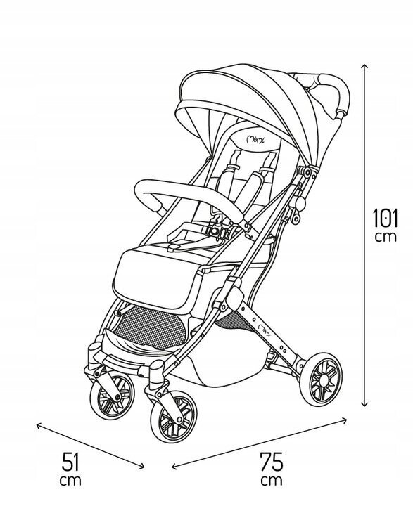 Urheilurattaat Momi Estelle, vihreä hinta ja tiedot | Vaunut ja rattaat | hobbyhall.fi