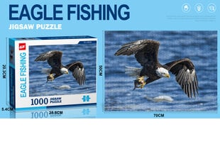 Dėlionė Jigsaw Puzzle Eagle Fishing, 1000 det hinta ja tiedot | Palapelit | hobbyhall.fi