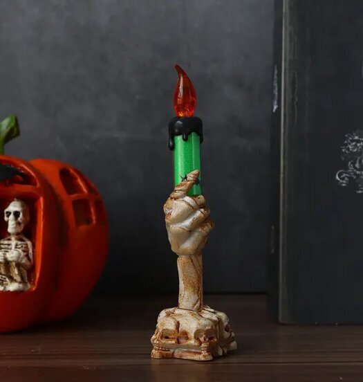 Halloween LED kynttilät, 2 kpl hinta ja tiedot | Kynttilät ja kynttilänjalat | hobbyhall.fi