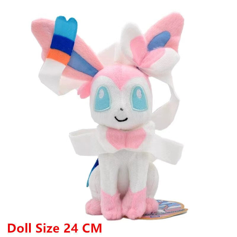 Uusi Pehmolelu Sarjakuva Anime Figuuri Eevee Jolteon Sylveon Evolution Vaporeon Pehmotäytetty nukke Malli Lasten SyntymäpäivälahjatTäytetyt eläimet hinta ja tiedot | Pehmolelut | hobbyhall.fi