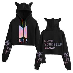 BTS Unisex Casual Print -huppari hinta ja tiedot | Miesten kerrastot | hobbyhall.fi