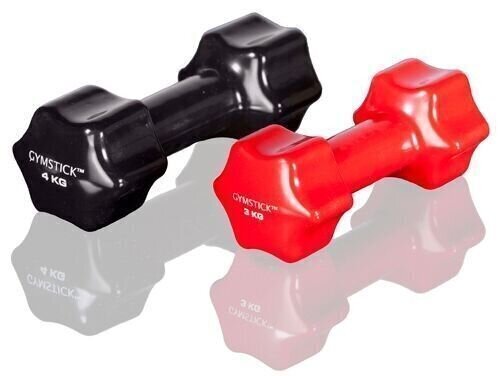 Dumbbell Studio Gymstick 1 kpl, punainen. hinta ja tiedot | Käsipainot, kahvakuulat ja voimaharjoittelu | hobbyhall.fi