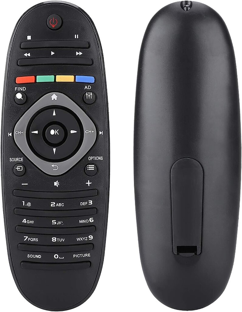 Ersättnings-TV-fjärrkontroll Universal Controll for Philips TV Original Philips Fjärrkontroll Philips KVALITETSMATERIAL Denna TV-fjärrkontroll Har hinta ja tiedot | Hiusvärit | hobbyhall.fi