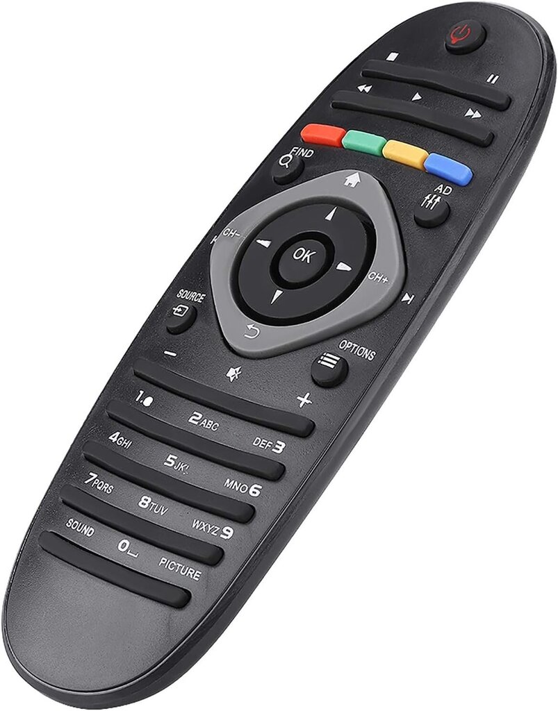 Ersättnings-TV-fjärrkontroll Universal Controll for Philips TV Original Philips Fjärrkontroll Philips KVALITETSMATERIAL Denna TV-fjärrkontroll Har hinta ja tiedot | Hiusvärit | hobbyhall.fi