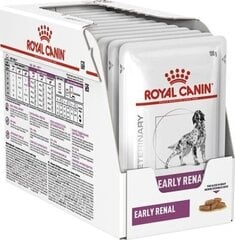 Royal Canin Early Renal Dog Dog Pussi munuaisongelmista kärsiville koirille, 12x100 g hinta ja tiedot | Koiran märkäruoka | hobbyhall.fi