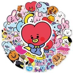 50 BT21 BTS graffititarraa puhelimen kannettavaan tietokoneeseen hinta ja tiedot | Manikyyri- ja pedikyyritarvikkeet | hobbyhall.fi