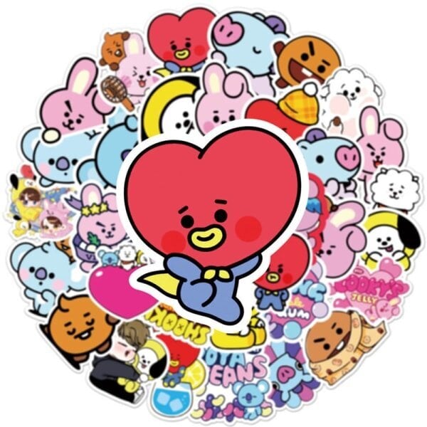 50 BT21 BTS graffititarraa puhelimen kannettavaan tietokoneeseen hinta ja tiedot | Manikyyri- ja pedikyyritarvikkeet | hobbyhall.fi