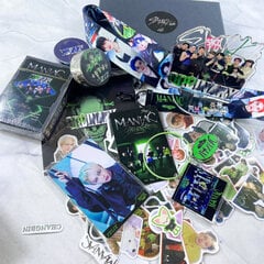 Stray Kids Uusi albumi Maxident Present Box Set Kpop Merchandise Photocards Lanyard Nyckelring Esittäjä till Skz Fans C hinta ja tiedot | Manikyyri- ja pedikyyritarvikkeet | hobbyhall.fi