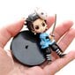 6 kpl Demon Slayer Anime Figuuri 7cm Nezuko Tanjirou Zenitsu Inosuke Kyoujurou Kanawo Kawaii Toy Q Figuraalinen PVC mallilahja hinta ja tiedot | Miesten korut | hobbyhall.fi