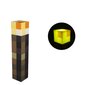 Minecraft Brownstone taskulamppu - 11 tuuman LED-yövalo - USB C hinta ja tiedot | Tuuletinvalaisimet | hobbyhall.fi