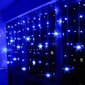 3,5 M lumihiutalevaloverho, 96 LED-nauhaa 8 valotilaa, ikkunoiden koristelu, joulu, häät, syntymäpäivä, koti, patio - sininen hinta ja tiedot | Tuuletinvalaisimet | hobbyhall.fi