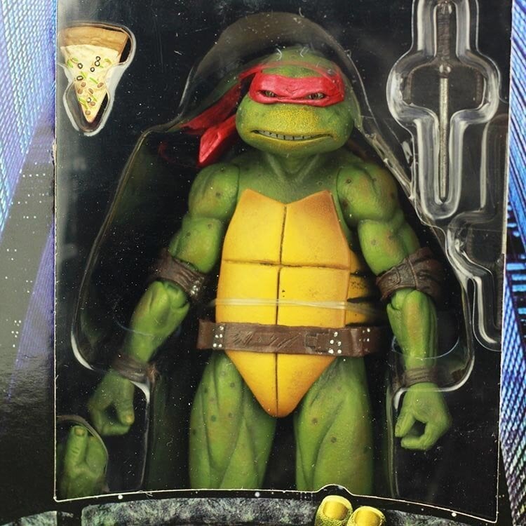 NECA Teenage Mutant Ninja Turtles 1990 Movie Edition TMNT Limited Edition 7 tuuman siirrettävä nukke käsinukke malli koristeena sininen hinta ja tiedot | Lautapelit ja älypelit | hobbyhall.fi