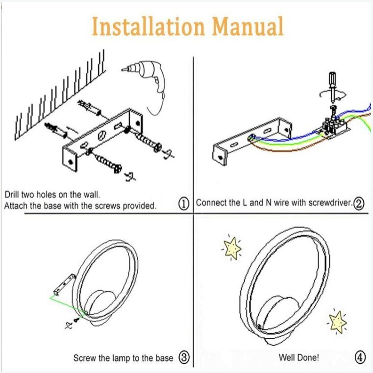 13W LED sisäseinävalaisin pyöreä seinävalaisin musta lämmin valkoinen 3000K moderni makuuhuoneeseen olohuoneeseen porrashalli AC 220V hinta ja tiedot | Tuuletinvalaisimet | hobbyhall.fi