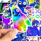 50kpl roblox rainbow friends Graffiti Stickers Laptop Skateboard hinta ja tiedot | Koristeet ja tarrat | hobbyhall.fi